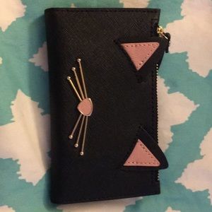 Kate spade cat wallet